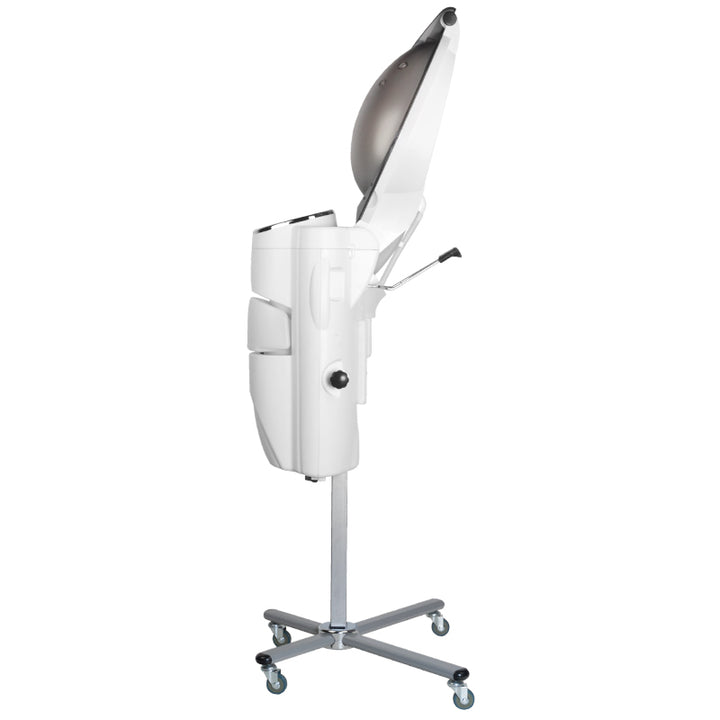 Casque Vapeur sur Pied Gabbiano 408D avec Ozonisation Active Blanc
