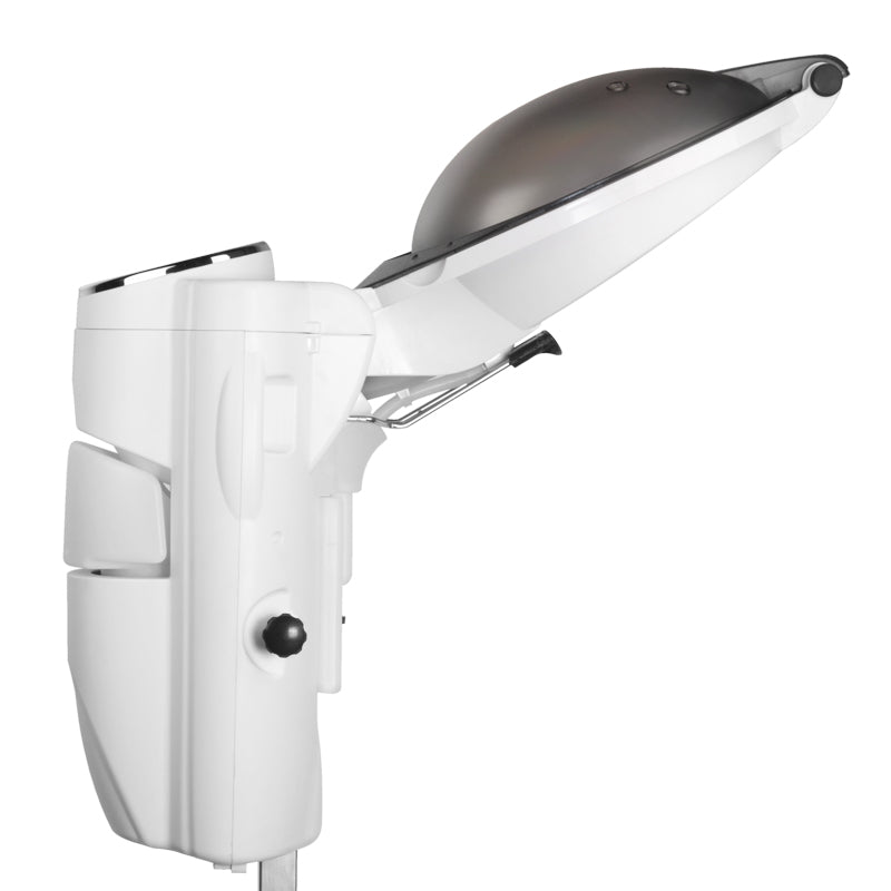 Casque Vapeur sur Pied Gabbiano 408D avec Ozonisation Active Blanc