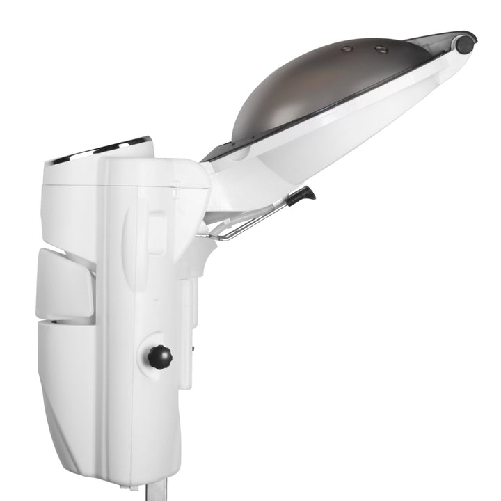Casque Vapeur sur Pied Gabbiano 408D avec Ozonisation Active Blanc