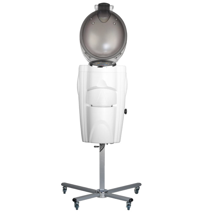Casque Vapeur sur Pied Gabbiano 408D avec Ozonisation Active Blanc