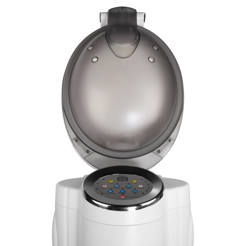 Casque Vapeur sur Pied Gabbiano 408D avec Ozonisation Active Blanc