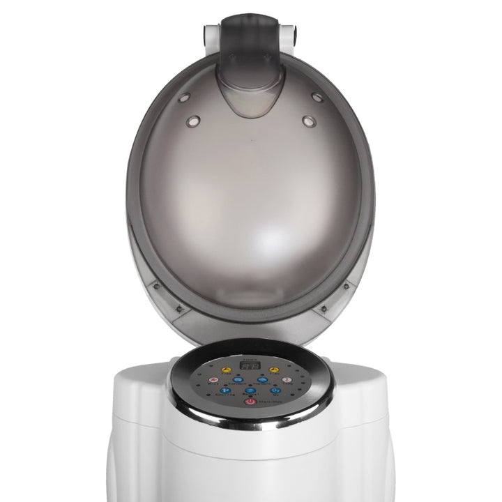 Casque Vapeur sur Pied Gabbiano 408D avec Ozonisation Active Blanc