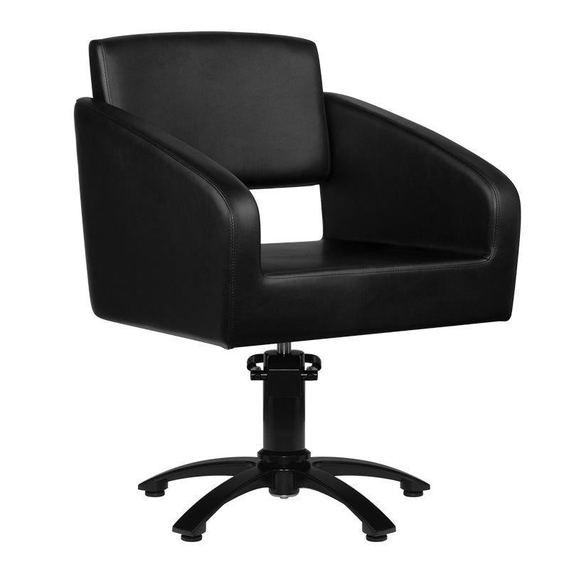 Fauteuil de Coiffeur Gabbiano Bergen Noir