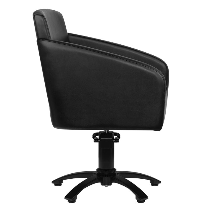 Fauteuil de Coiffeur Gabbiano Bergen Noir