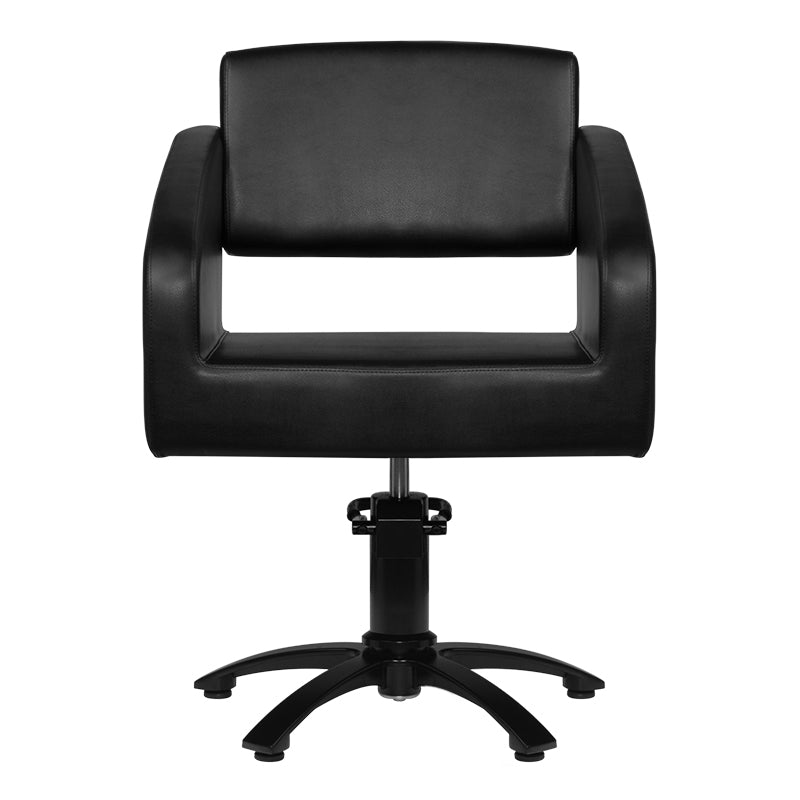 Fauteuil de Coiffeur Gabbiano Bergen Noir