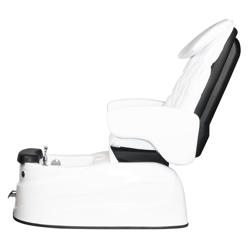 Fauteuil Pédicure Spa Électrique Massant AS-122 Blanc 4