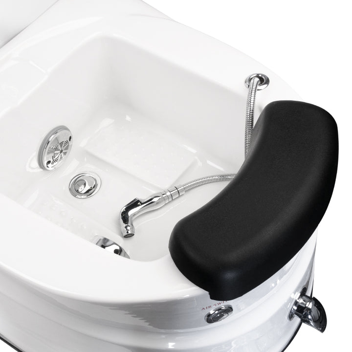 Fauteuil Pédicure Spa Électrique Massant AS-122 Blanc 7