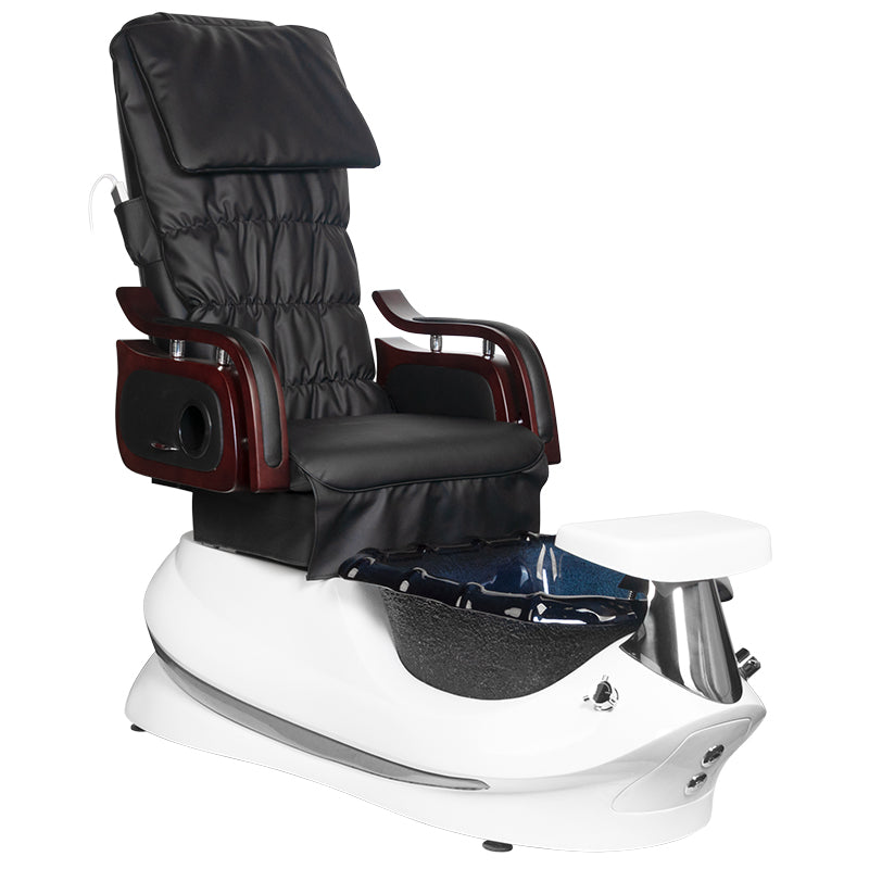 Fauteuil Pédicure Spa Électrique Massant AS-261 Blanc 1