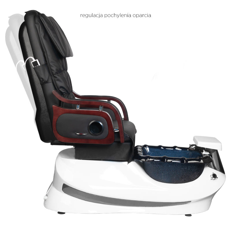 Fauteuil Pédicure Spa Électrique Massant AS-261 Blanc 5