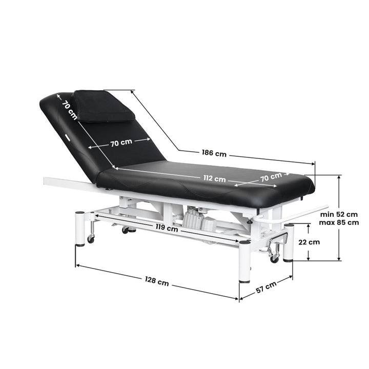 Table de massage Électrique Azzurro 684 1 Noir 5