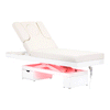 Table de massage Électrique Azzurro 815B Chauffé Blanc