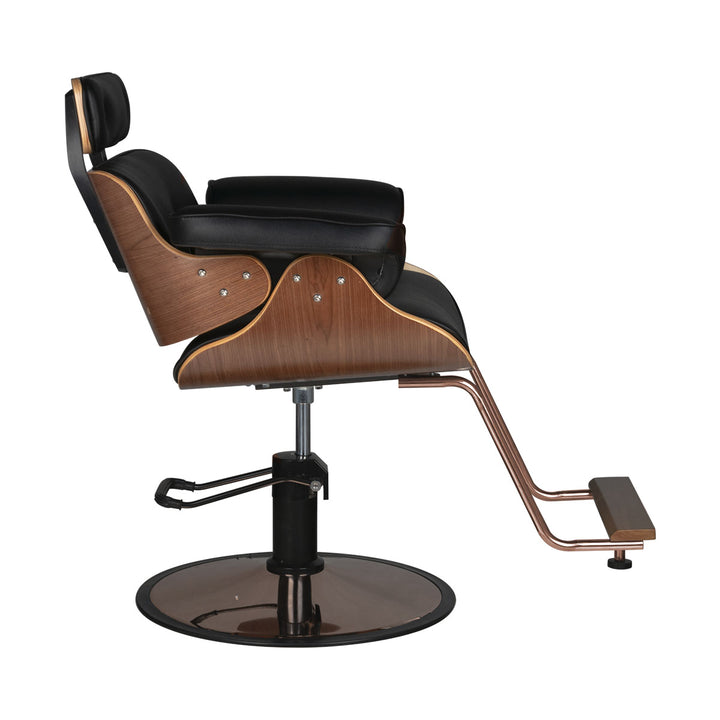 Fauteuil de Coiffeur Gabbiano Florence Noyer Cuivre