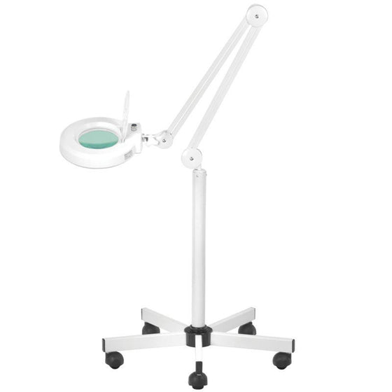 Lampe Loupe LED 5D sur Pied Intensité Réglable S5 Blanc