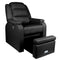 Fauteuil Pédicure Spa Hilton Noir