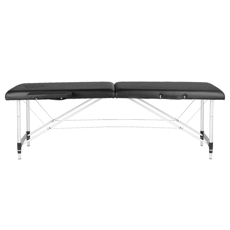 Table de massage Pliante Komfort Activ Fizjo 2 Zones Aluminium Noir 2
