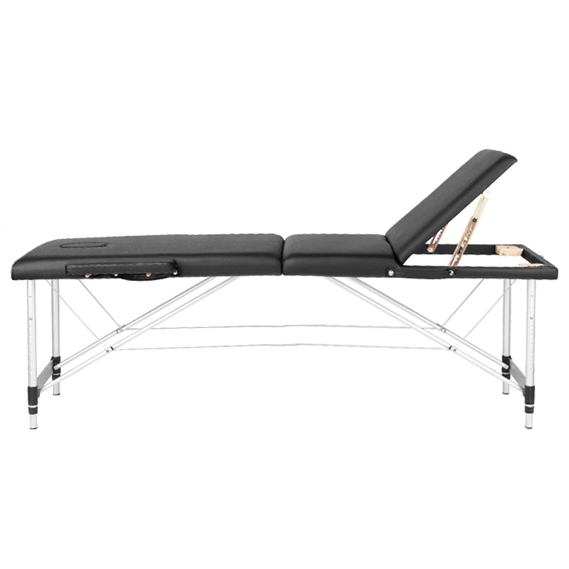 Table de massage Pliante Komfort Activ Fizjo 3 Zones Aluminium Noir 3