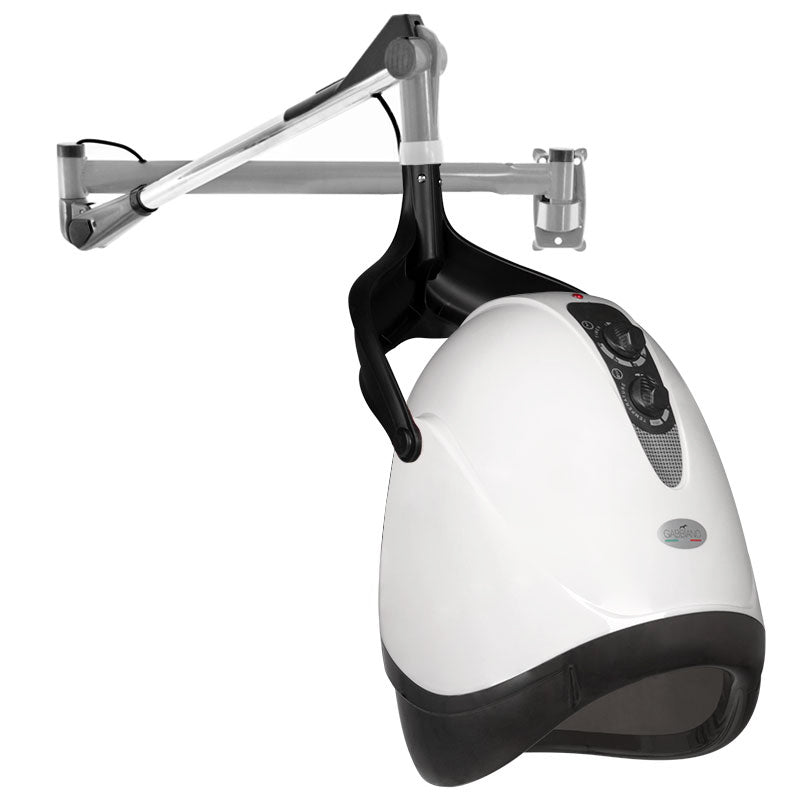 Gabbiano Casque de Séchage avec Support Mural DX-201W Mono-Vitesse Blanc 2