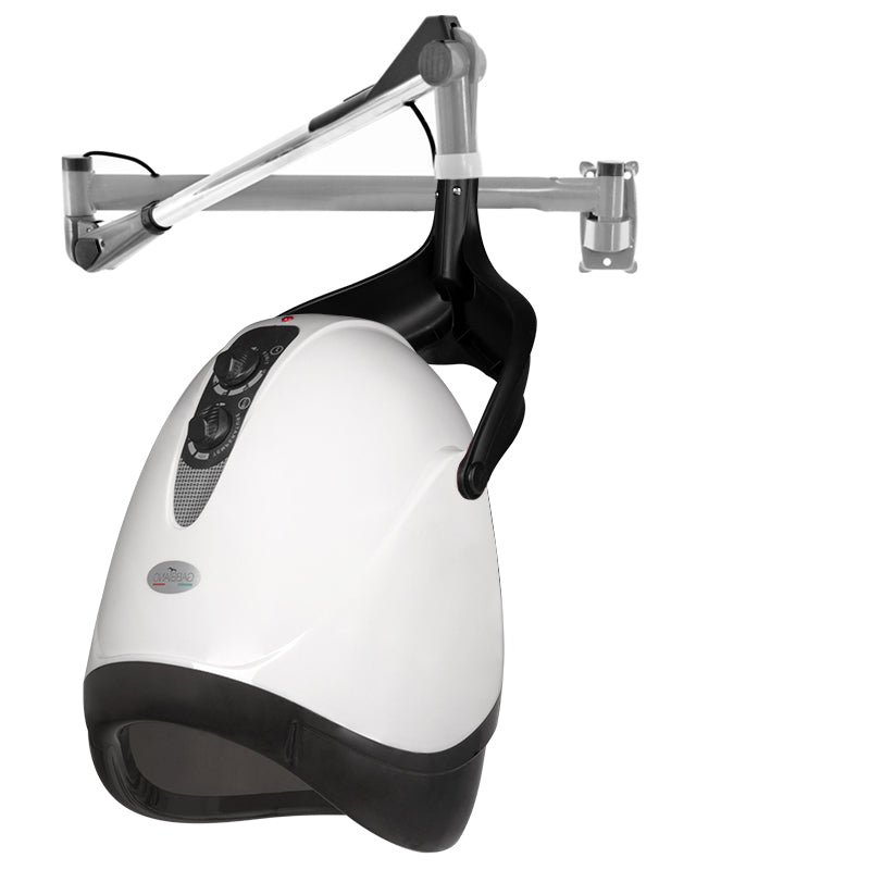 Gabbiano Casque de Séchage avec Support Mural DX-201W Mono-Vitesse Blanc 3