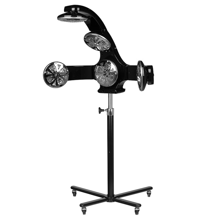 Casque Sèche-Cheveux sur Pied Gabbiano Infrazon 868-1 Noir