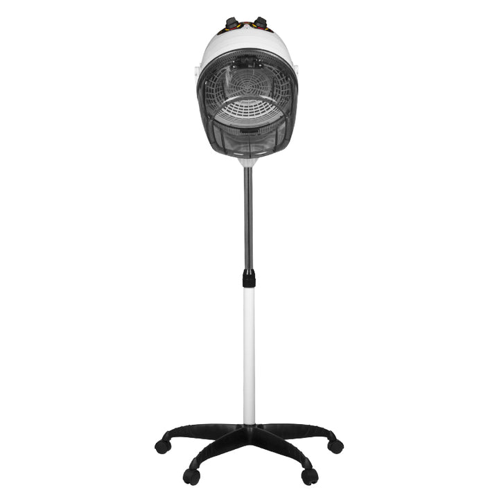 Casque Sèche-Cheveux sur Pied Gabbiano 1600 Mono Vitesse Blanc