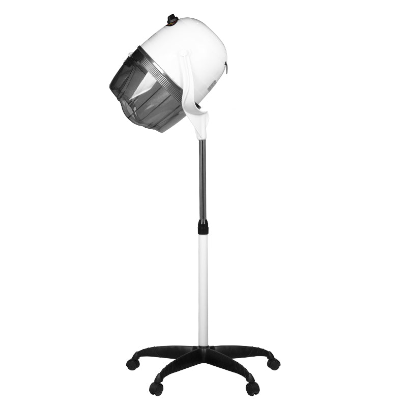 Casque Sèche-Cheveux sur Pied Gabbiano 1600 Mono Vitesse Blanc