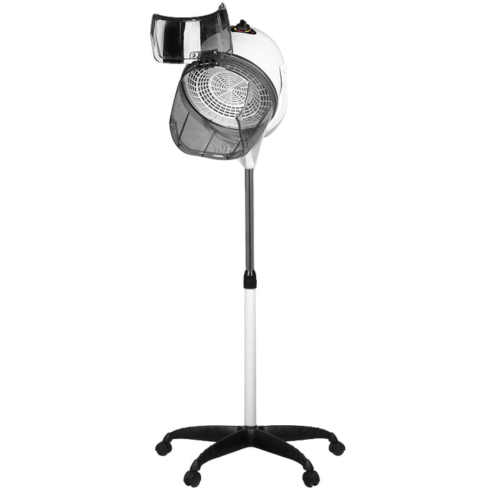 Casque Sèche-Cheveux sur Pied Gabbiano 1600 Mono Vitesse Blanc