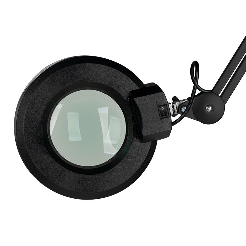 Lampe loupe S4 5D sur Pied Noir 3