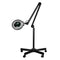 Lampe Loupe LED 5D sur Pied Intensité Réglable S5 Noir