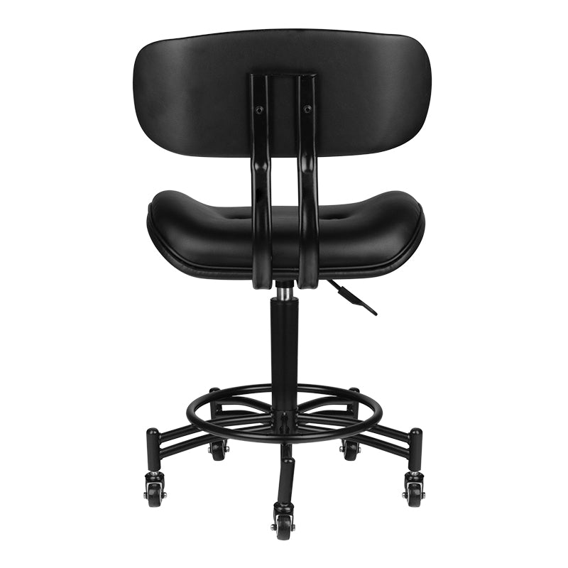 Tabouret à Roulettes Réglable Gabbiano Florence Noir - image 3
