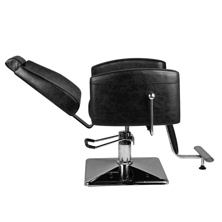 Fauteuil de barbier Hair System SM184 Noir 4