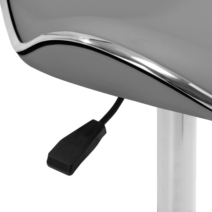 Tabouret à Roulettes Réglable Gabbiano Q-4599 Gris - image 6