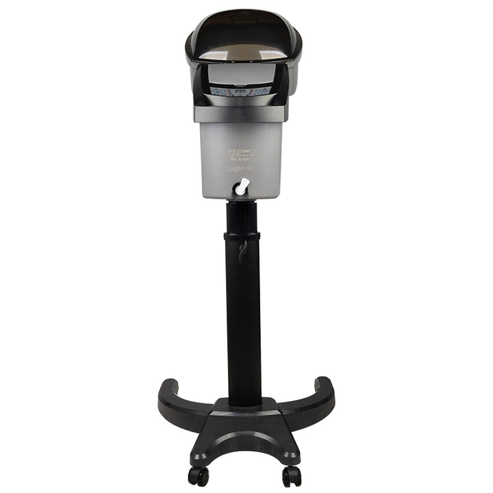 Casque Vapeur sur Pied Gabbiano 408D avec Ozonisation Active Noir - image 2