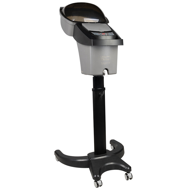 Casque Vapeur sur Pied Gabbiano 408D avec Ozonisation Active Noir