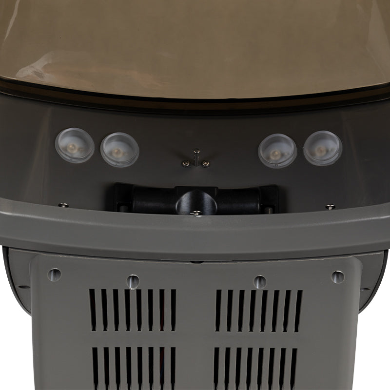 Casque à Vapeur avec Trépied et l'ozonisation active 408D Noir