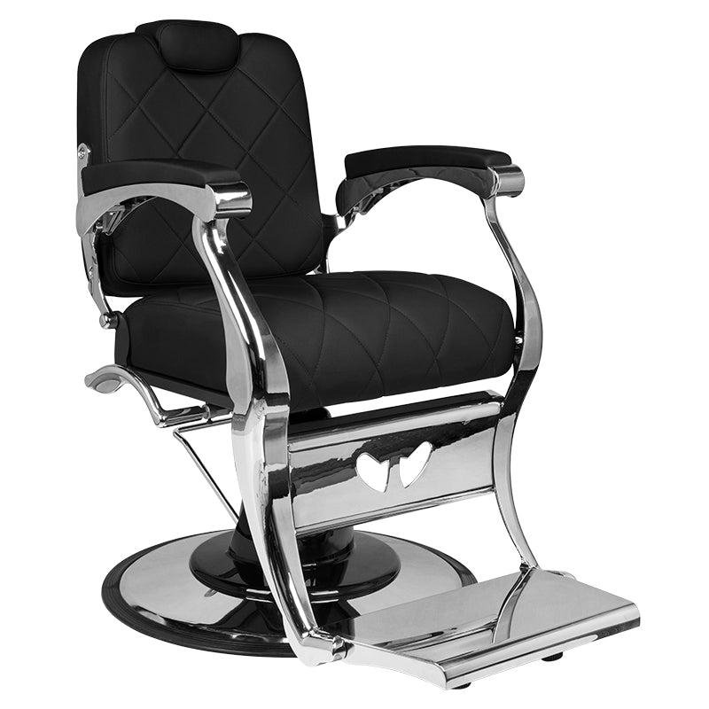 Fauteuil Barbier Gabbiano Dario Noir