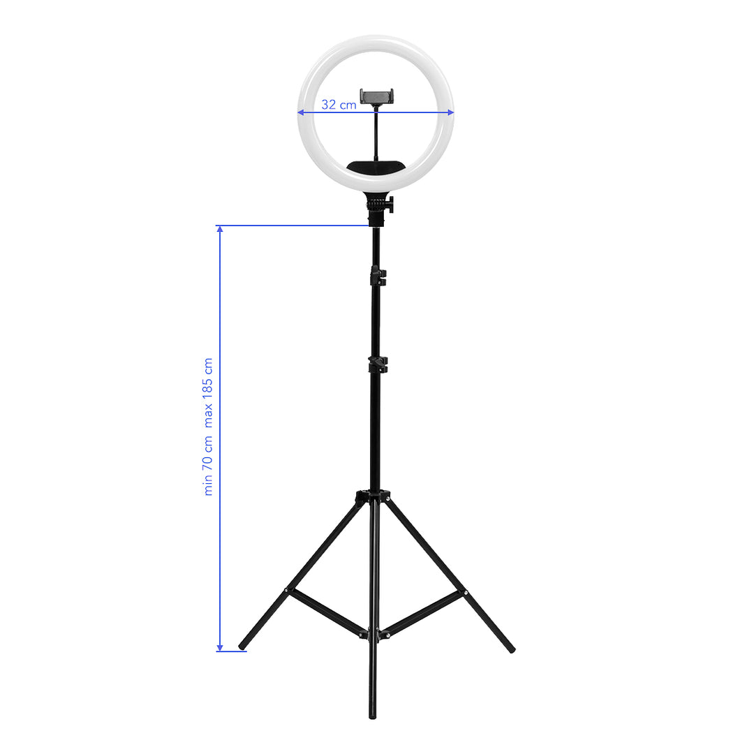 Ring Light sur Pied 13" 36W Noir - image 16
