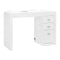 Table Manucure 312 Blanc avec Aspirateur
