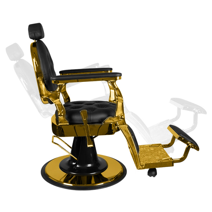Fauteuil Barbier Gabbiano Giulio Or Noir - image 5