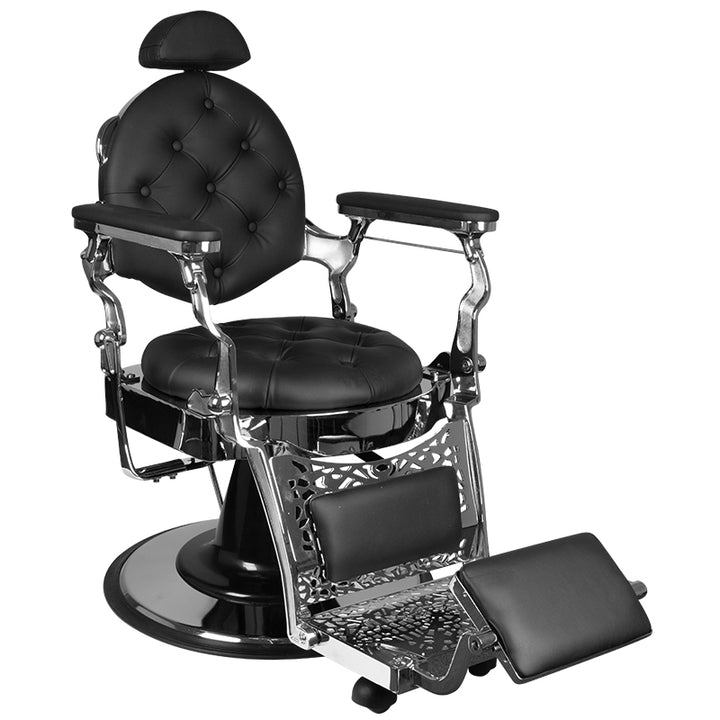Fauteuil Barbier Gabbiano Giulio Argent Noir