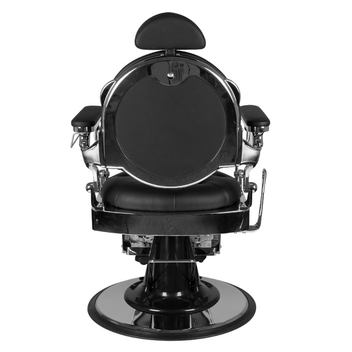 Fauteuil Barbier Gabbiano Giulio Argent Noir - image 3