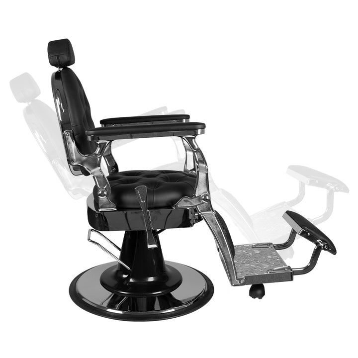 Fauteuil Barbier Gabbiano Giulio Argent Noir - image 5