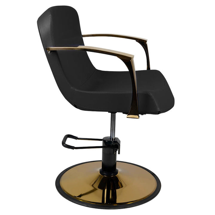 Chaise de Stylisme Gabbiano Bolonia Or Noir
