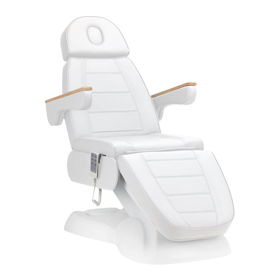 Fauteuil Esthétique Électrique Lux 273B à 3 Moteurs Blanc