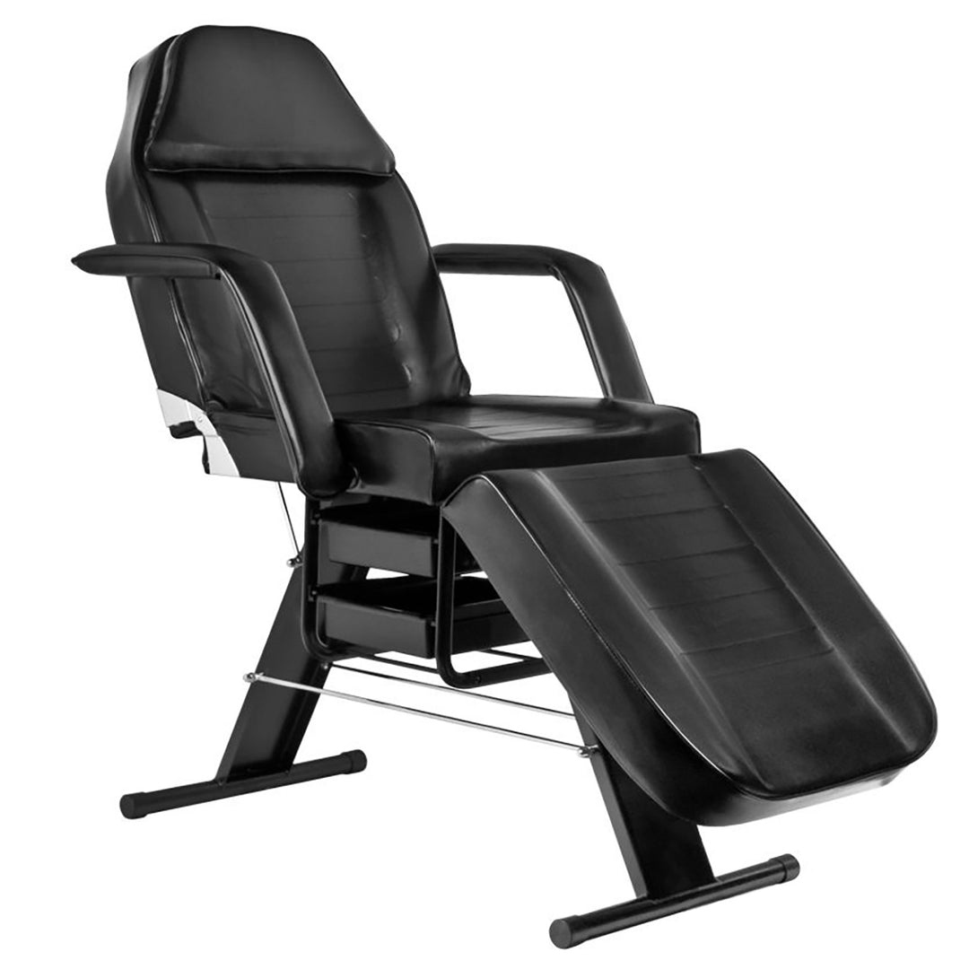 Fauteuil Esthétique Basic 202 avec Cuvettes Noir 1