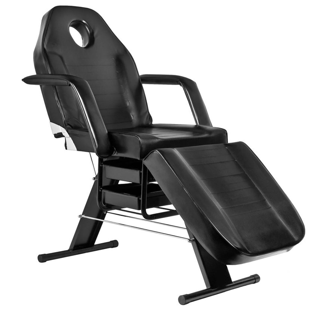 Fauteuil Esthétique Basic 202 avec Cuvettes Noir 2