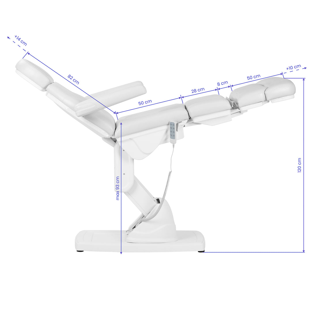 Fauteuil Esthétique Électrique Kate 4 Moteurs Blanc - image 13