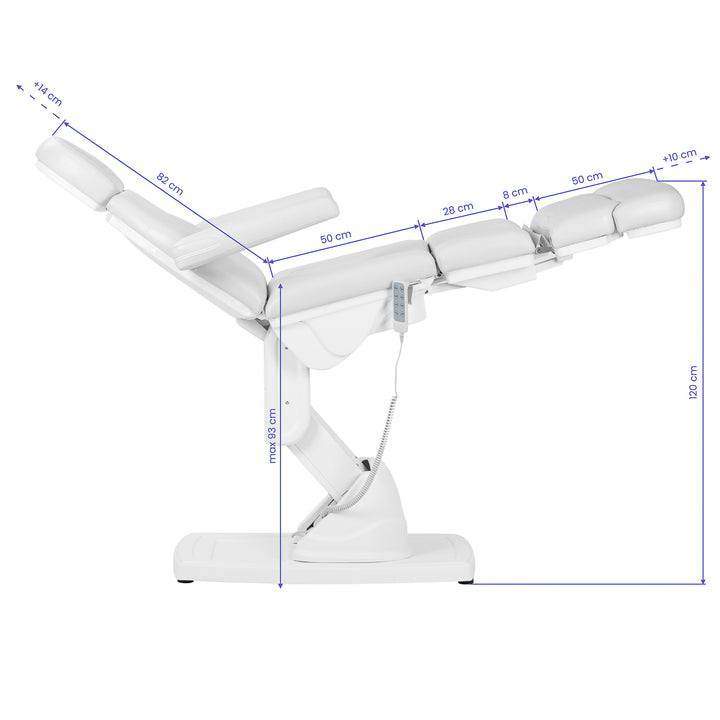 Fauteuil Esthétique Électrique Kate 4 Moteurs Blanc - image 13