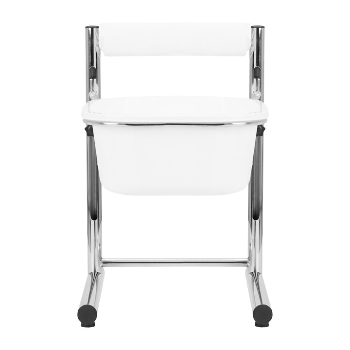 Bain de Pieds Pédicure Réglable en Hauteur Chrome - image 5