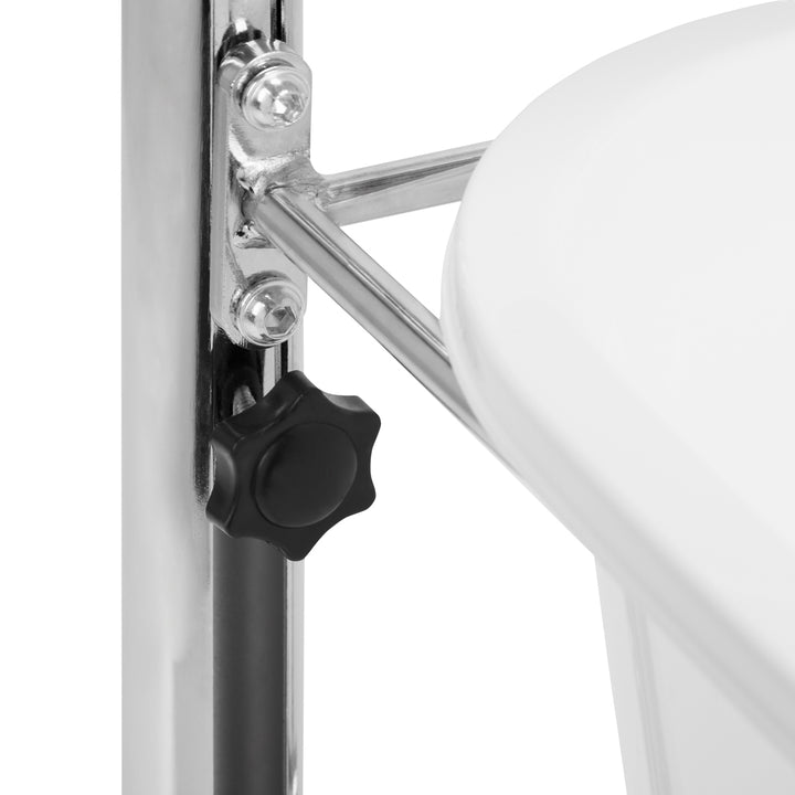 Bain de Pieds Pédicure Réglable en Hauteur Chrome - image 6