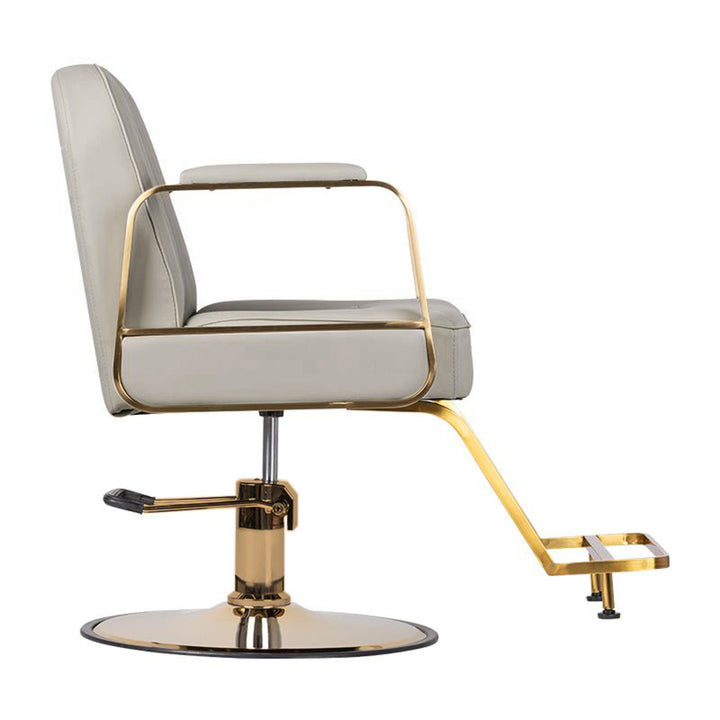 Fauteuil de Coiffeur Gabbiano Acri Or Beige